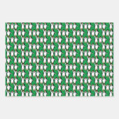 Dancing Penguins Design Emballage Feuilles de papi (Devant 2)