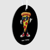 Dancing Pizza Slice Un Design Jouant Et Délicieux (devant)