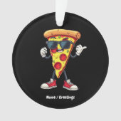 Dancing Pizza Slice Un Design Jouant Et Délicieux (devant)