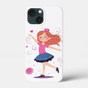 Dancing Princess Ballerina Téléphone étui pour fil