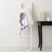 "DANCING PRINCESS" GEPERSONALISEERD SHERPA DEKEN (In situ)