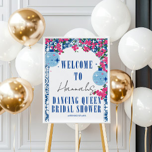 Dancing Queen bougainvillea Vrijgezellenfeest Welk Poster