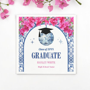 Dancing Queen Disco Bal Afstudeerfeest Servet