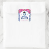 Dancing Queen Disco Bal Afstudeerfeest Vierkante Sticker (Tas)