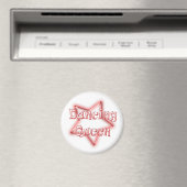 Dancing Queen Girls Rose Frigo Magnet (In Situ (Lave-vaisselle))