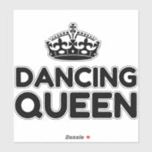 DANCING QUEEN STICKER (Vel)