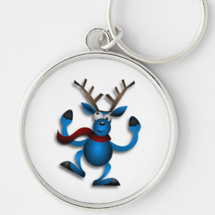 DANCING REINDEER SLEUTELHANGER