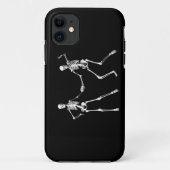 Dancing Retro Skeletons iPhone 5 Coque (Dos)