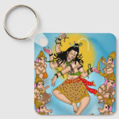 Dancing Shiva Keychain (Voorkant)