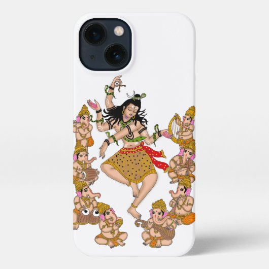 Dancing Shiva Phone Cover iPhone Hoesje (Achterkant)