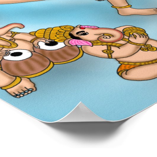 Dancing Shiva Poster (Coin)