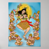 Dancing Shiva Poster (Devant)