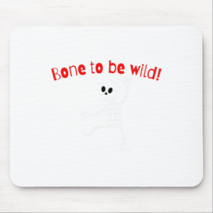 Dancing Skeleton Halloween Funny Bone Wild Muismat