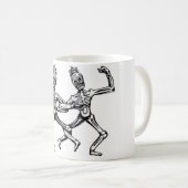 Dancing Skeletons Café Mug (Devant droit)
