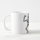 Dancing Skeletons Café Mug (Gauche)