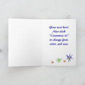 Dancing Stars de Noël Cartes (Intérieur)