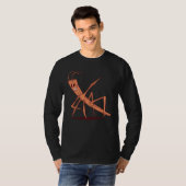 Dancing Stick Deterrent Insect Graphic for Men Wom T-shirt (Voorkant volledig)