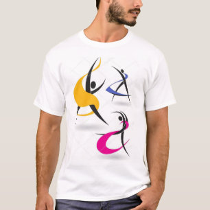 Dancing Stickmen - Energetic Moves T-shirt