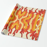 Dancing Sunburst Pop van kleur Abstracte kunst