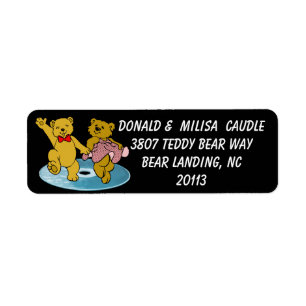 DANCING TEDDY BEARS ETIKET
