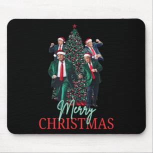 Dancing Trump Santa Merry Christmas Daddy's Home 4 Muismat