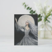 Dancing Under the Full Moon Briefkaart (Staand voorkant)