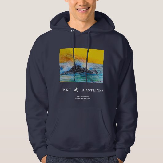 Dancing Waves Hoodie (Voorkant)