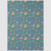 Dancing with the Wind on a Tranquil Twilight Tissuepapier (Voorkant)