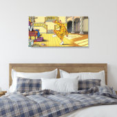 Dancing Zippy Canvas Afdruk (Insitu (Slaapkamer))