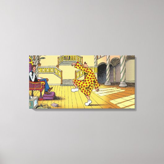 Dancing Zippy Canvas Afdruk (Voorkant)