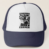 d'Anconia Copper/Black Logo Trucker Pet (Voorkant)