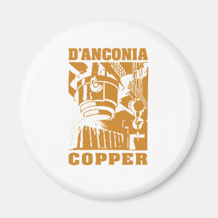 d'Anconia Copper/Copper Logo Magneet
