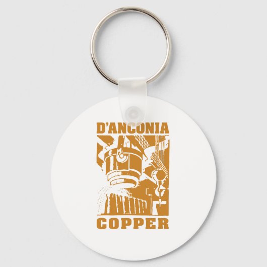 d'Anconia Copper/Copper Logo Sleutelhanger (Voorkant)