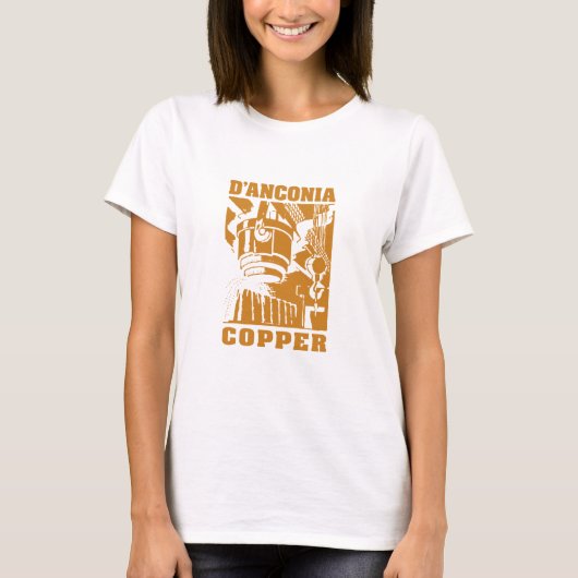 d'Anconia Copper/Copper Logo T-shirt (Voorkant)