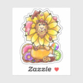 Dande’lion Suikerachtige zoete leeuwenbloem | Sticker (Vel)