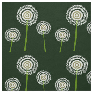 Dandelion Abstract Creative Patterned Fabric Stof