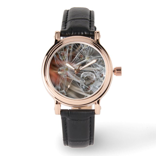 Dandelion Abstract Horloge (Voorkant)