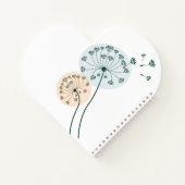 Dandelion Art Spiral Carnet (Dos)