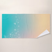Dandelion background dandelion (Serviette de bain)