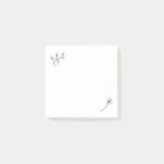Dandelion blaast in de wind post-it® notes