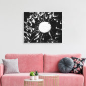 dandelion blacq canvas afdruk (Insitu (Woonkamer))