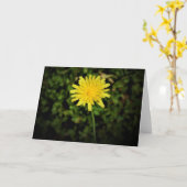 Dandelion, carte (Fleur jaune)