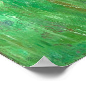 Dandelion Clocks in Grass 2008 oil op canvas Poster (Hoek)