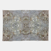 Dandelion Crystal-ontwerp Theedoek (Horizontaal)