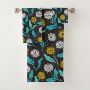 Dandelion de printemps Fleurs et design Feuille