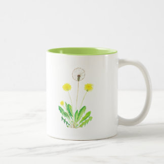 Dandelion Delight Mok met twee zonder tangen (met