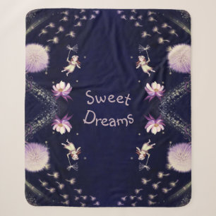 Dandelion Dreams Sherpa Deken