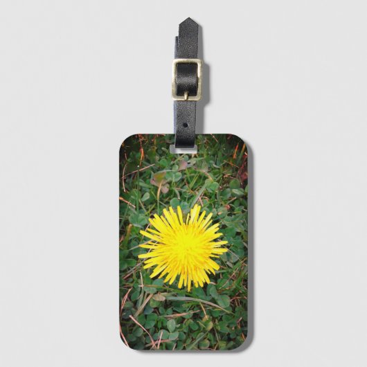Dandelion en Clovers Bagagelabel (Voorkant (verticaal))