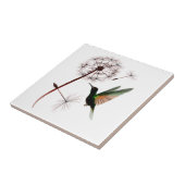 Dandelion en Hummingbird Tile Tegeltje (Zijkant)