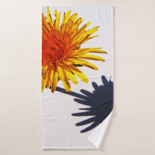 Dandelion et ombre btcnm (Serviette de bain)